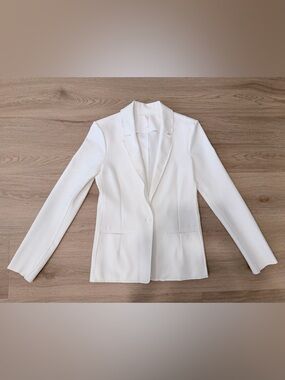 Commando White Neoprene CEO Blazer